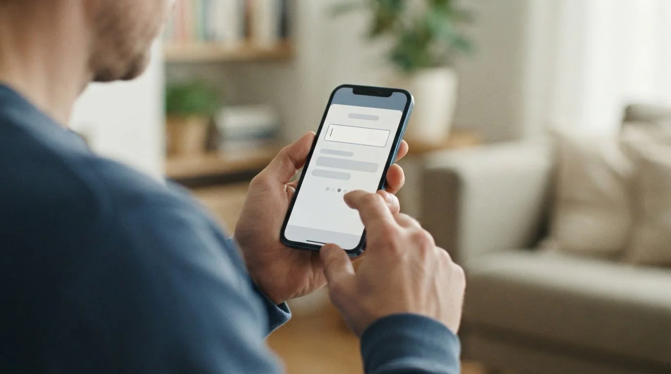 Smartphone mit Zahlungsvorgang und Eingabe von Transaktionsbetrag