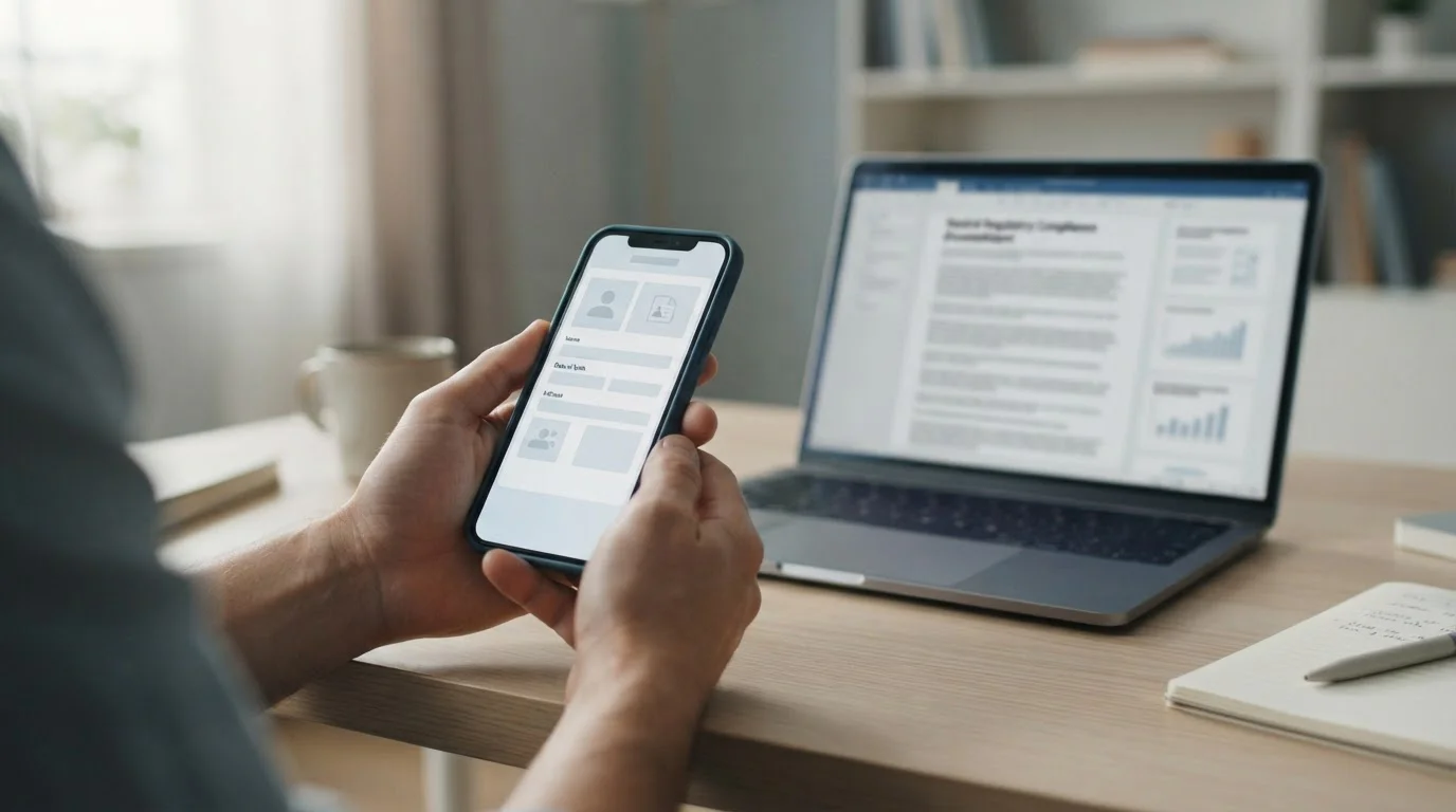 Digitaler Identifikationsprozess bei regulierten Wettanbietern